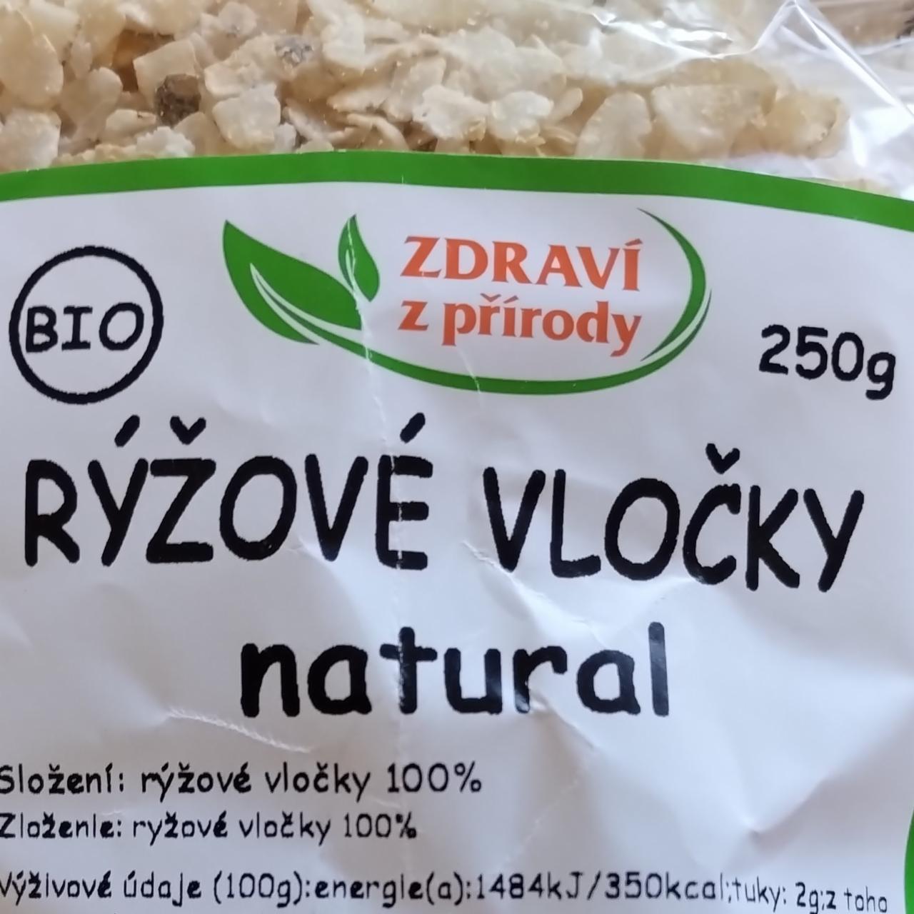 Fotografie - Rýžové vločky natural Zdraví z přírody