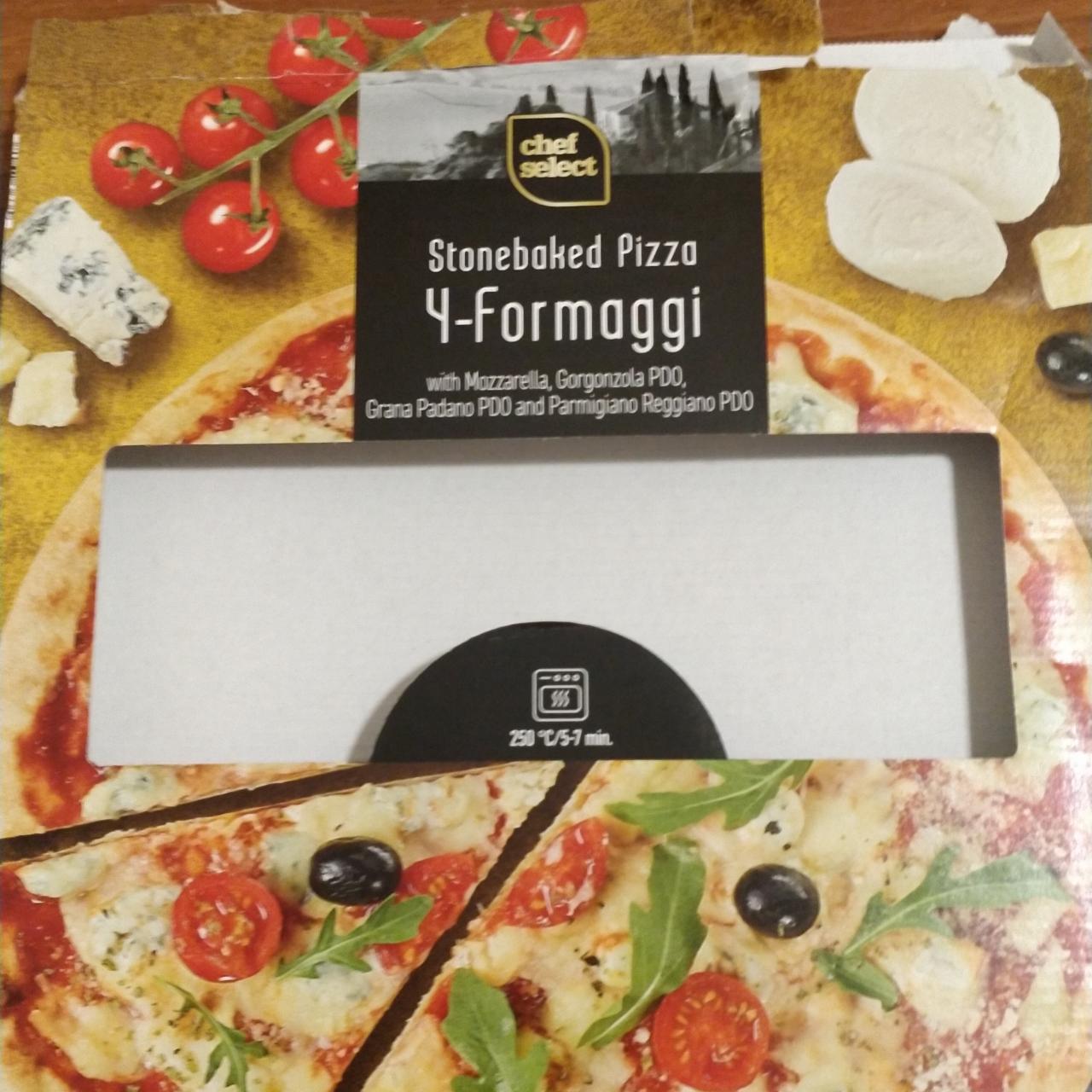 Fotografie - Stonebaked pizza 4-formaggi Chef Select