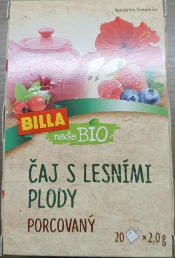 Fotografie - Čaj s lesními plody Naše Bio Billa