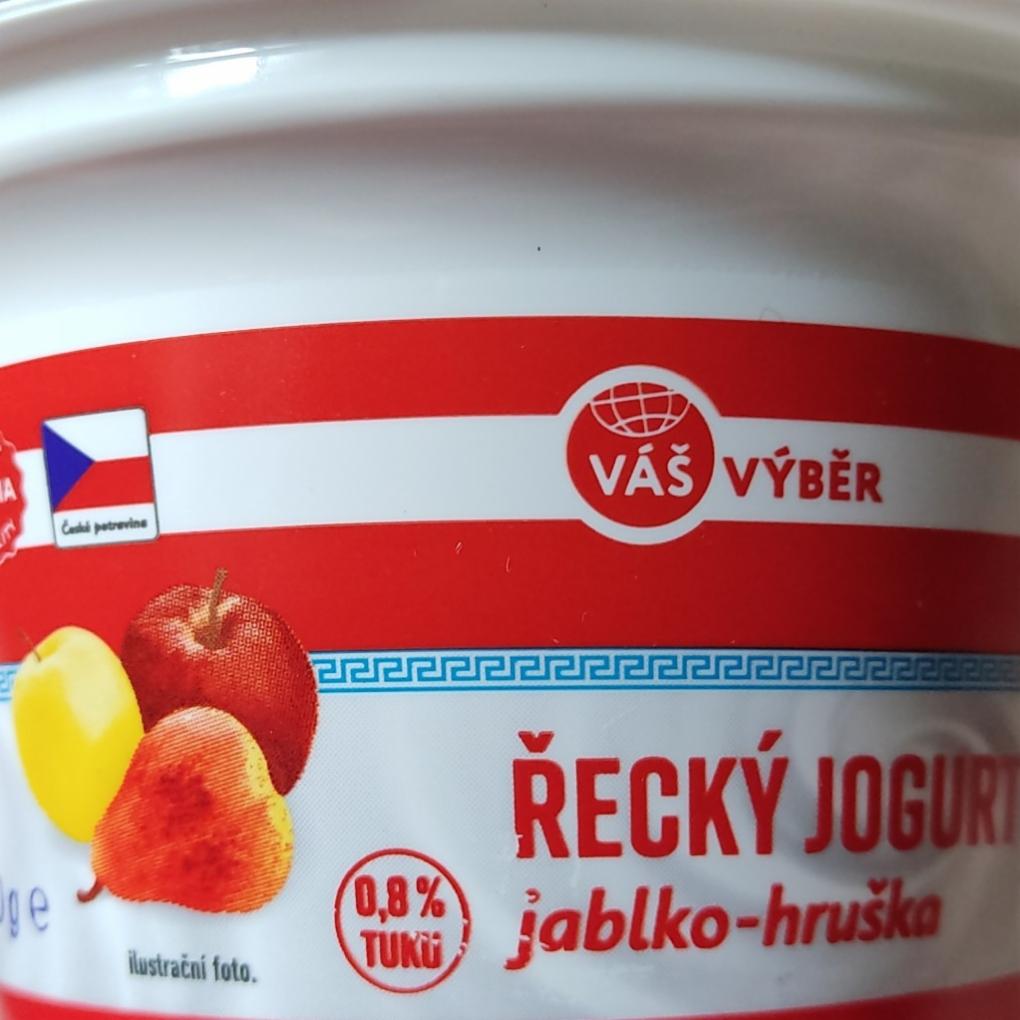 Fotografie - Řecký jogurt jablko-hruška Váš Výběr