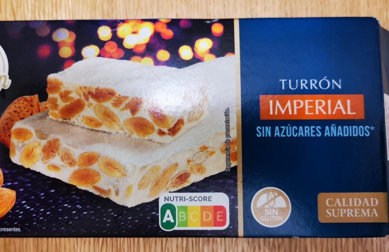 Fotografie - Turrón Imperial sin Azúcares Añadidos Carrefour Sensation