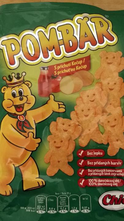 Fotografie - Chio Pom Bär snack kečup