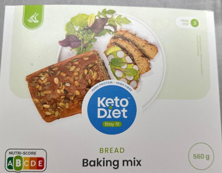 Fotografie - Bread baking mix KetoDiet