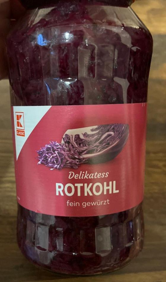 Fotografie - Delikatess Rotkohl K-Classic