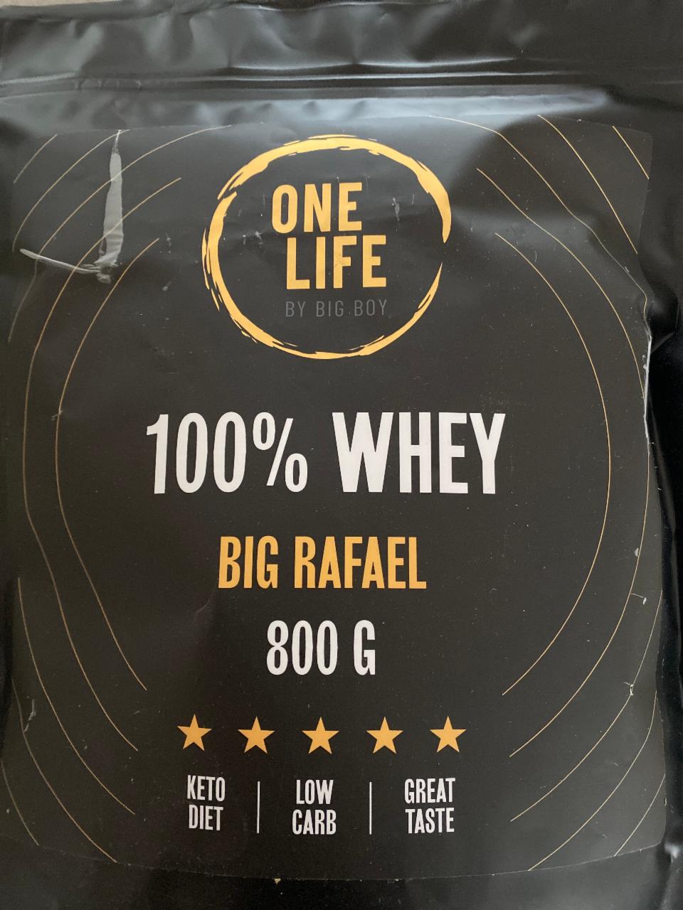 Fotografie - 100% Whey Big Rafael One Life by Big Boy