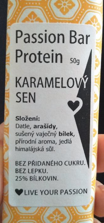 Fotografie - Passion Protein Bar karamelový sen