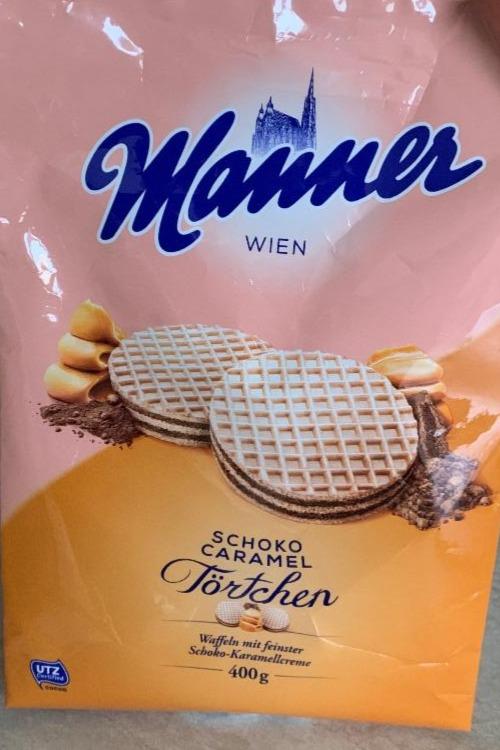 Fotografie - Manner Törtchen Schoko Caramel