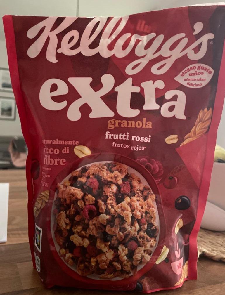 Fotografie - Extra granola frutti rossi Kellogg's