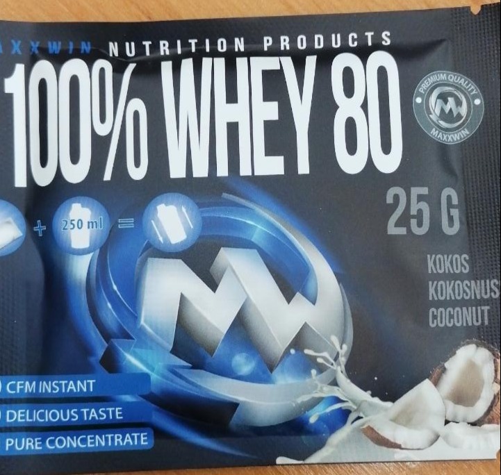 Fotografie - 100% Whey 80 Kokos MaxxWin