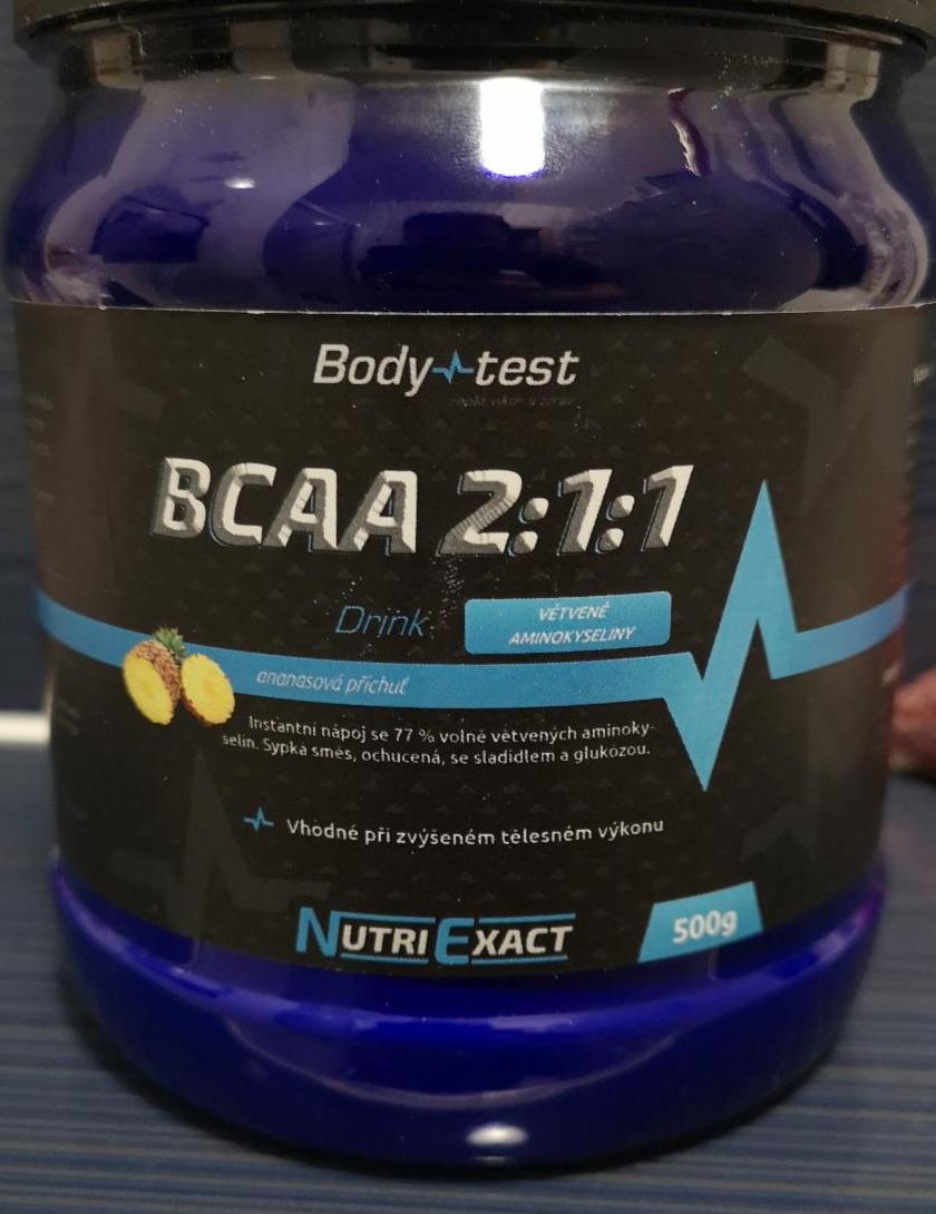 Fotografie - BCAA 2:1:1 Drink ananasová příchuť Body-Test