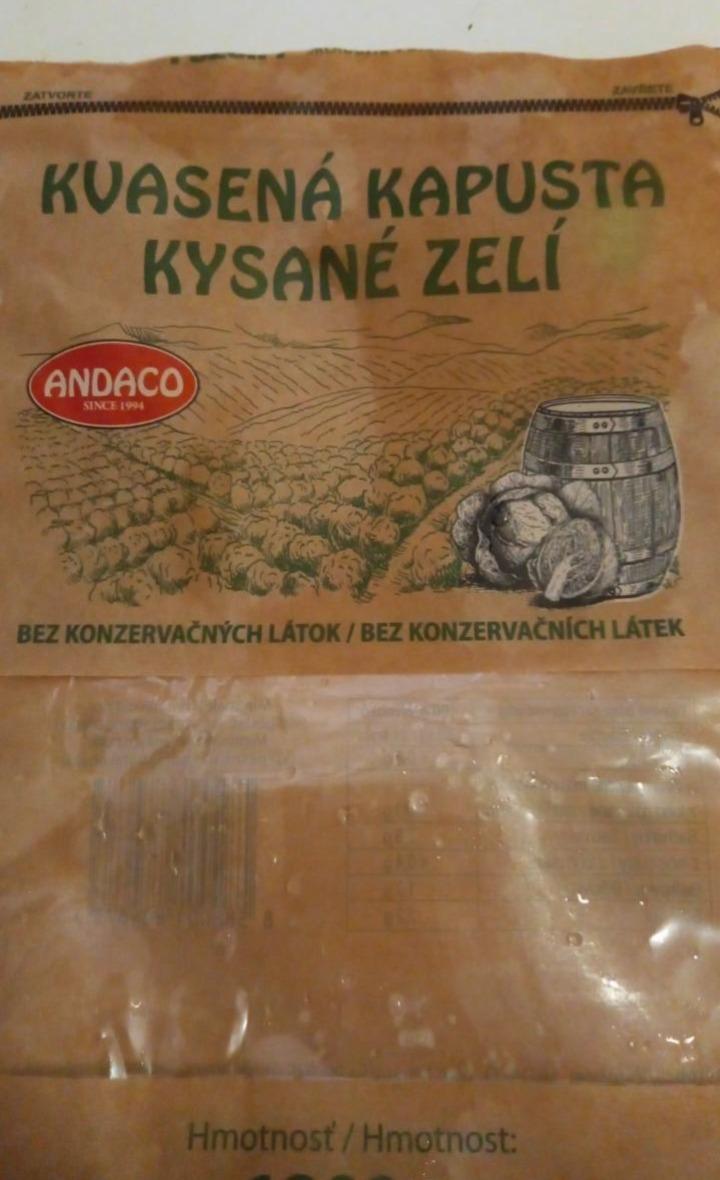 Fotografie - kysané zelí Andaco