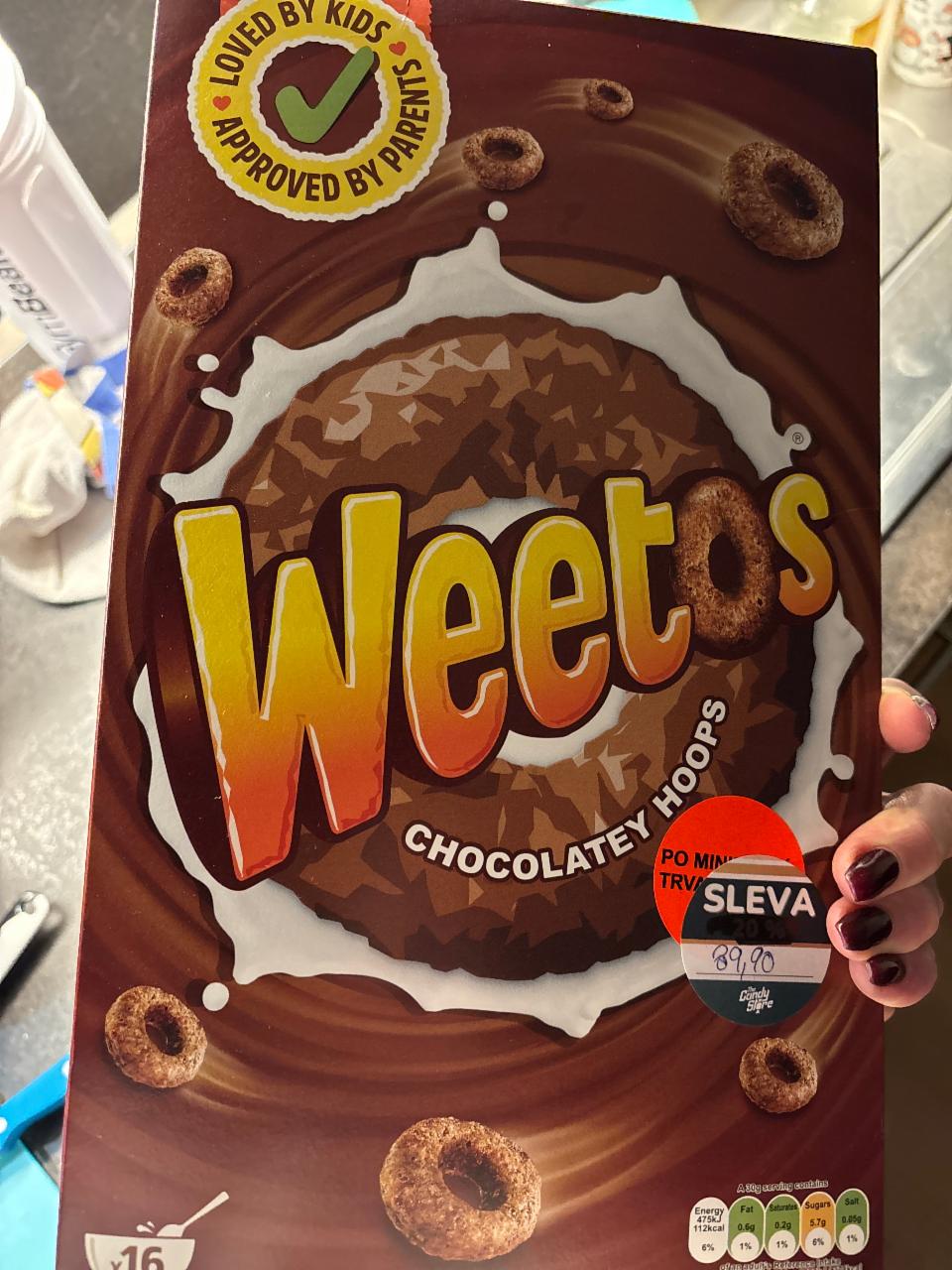 Fotografie - weetos chocolatey hoops Weetabix