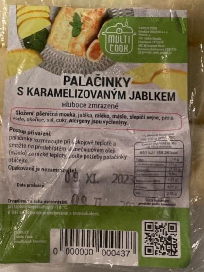 Fotografie - Palačinky s karamelizovaným jablkem Multicook