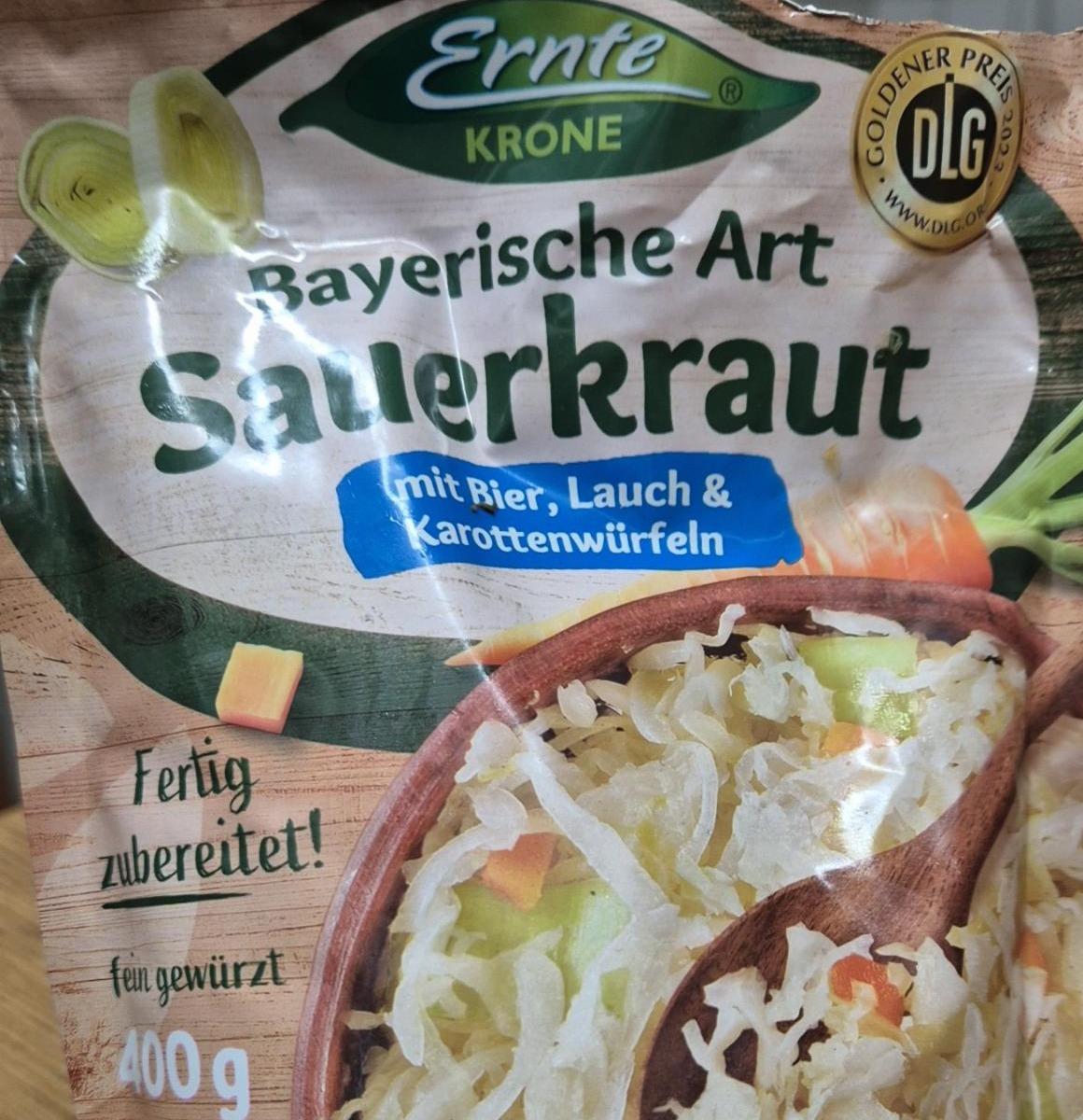 Fotografie - Sauerkraut mit bier, lauch & karottenwürfeln Ernte Krone