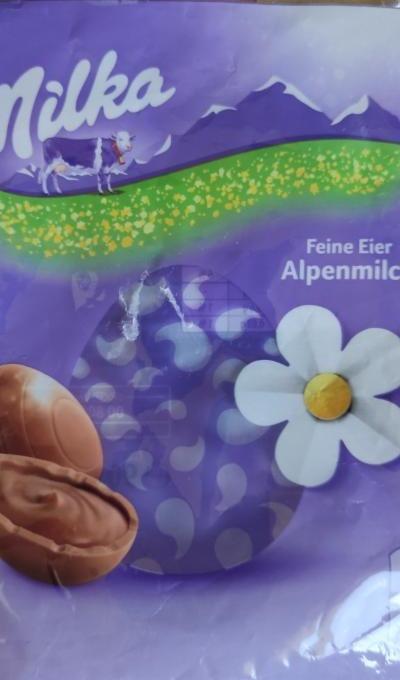 Fotografie - Milka Feine Eier Alpenmilch