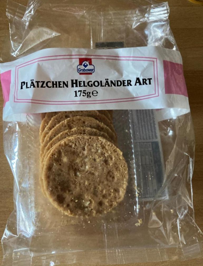 Fotografie - Plätzchen Helgoländer Art Grabower