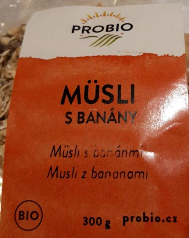 Fotografie - Müsli s banány Probio