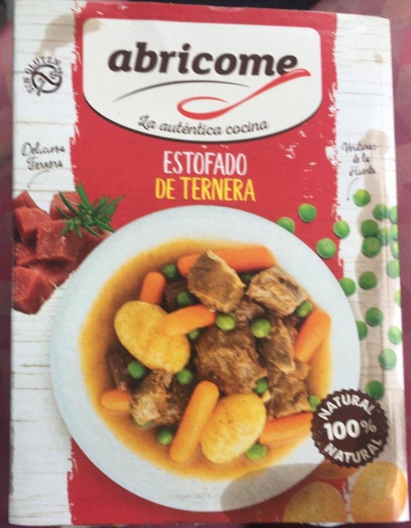 Fotografie - Estofado de ternera Abricome