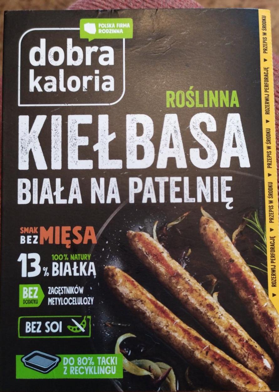 Fotografie - Roślinna kiełbasa biała na patelnię Dobra Kaloria