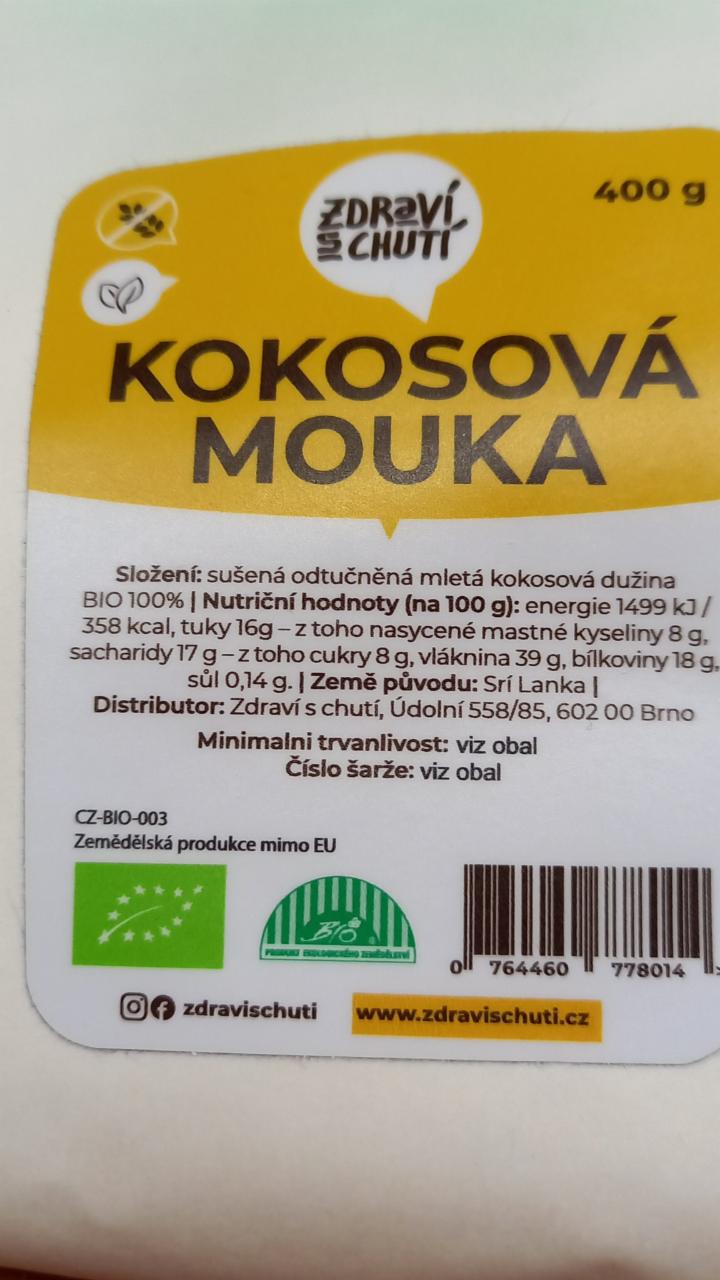 Fotografie - Kokosová mouka Zdraví s chutí