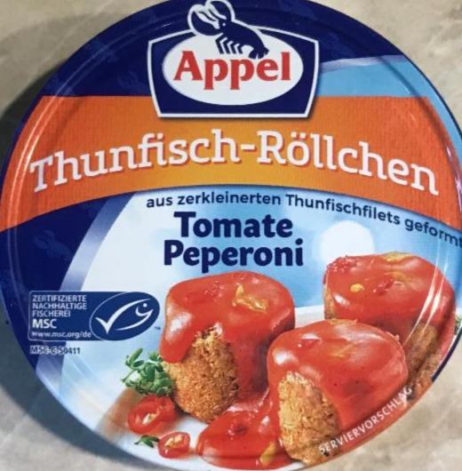 Fotografie - Thunfisch-Röllchen