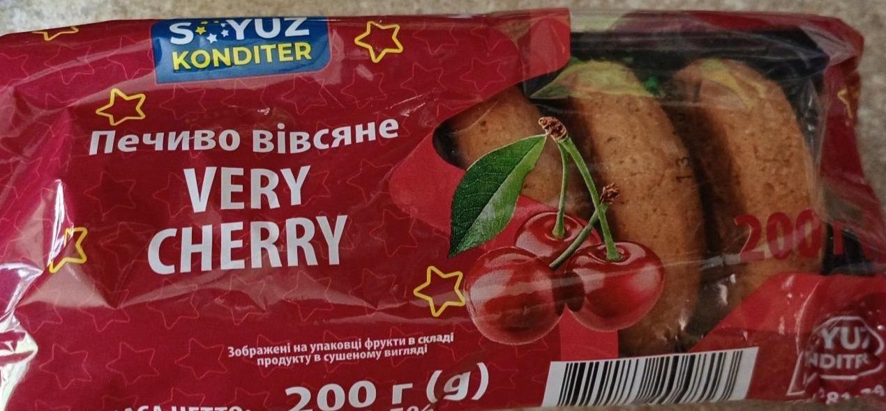 Fotografie - Very cherry ovesné sušenky s višní Soyuz Konditer