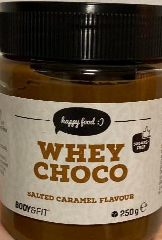 Fotografie - whey choco salted caramel BODY&FIT