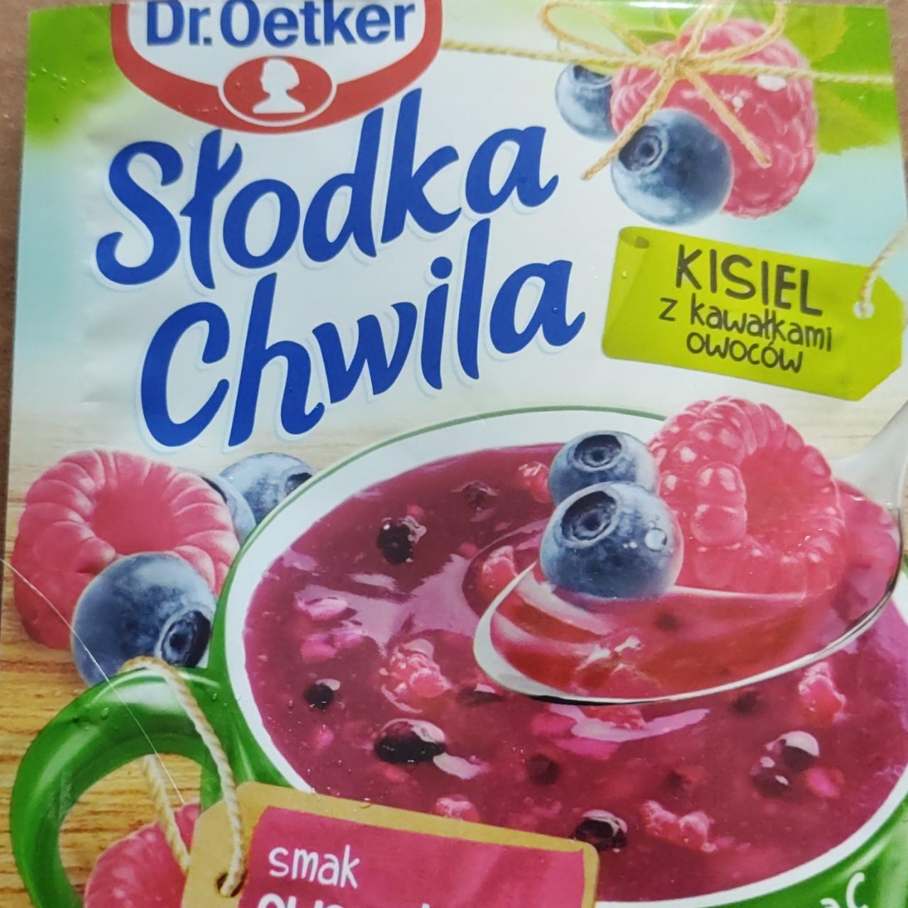 Fotografie - Słodka Chwila owoce leśne Dr.Oetker