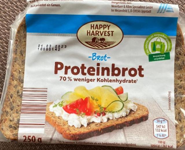 Fotografie - Proteinbrot Happy Harvest