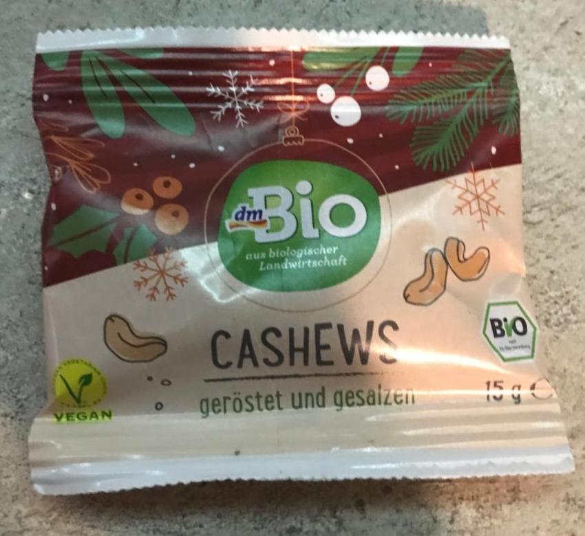 Fotografie - Cashews geröstet und gesalzen dmBio