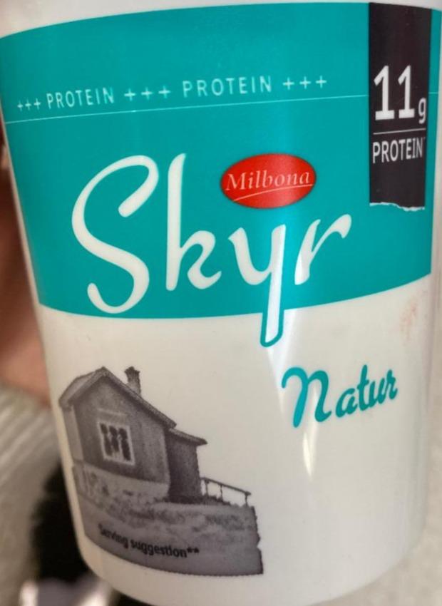 Fotografie - Skyr Natur 11 g protein Milbona