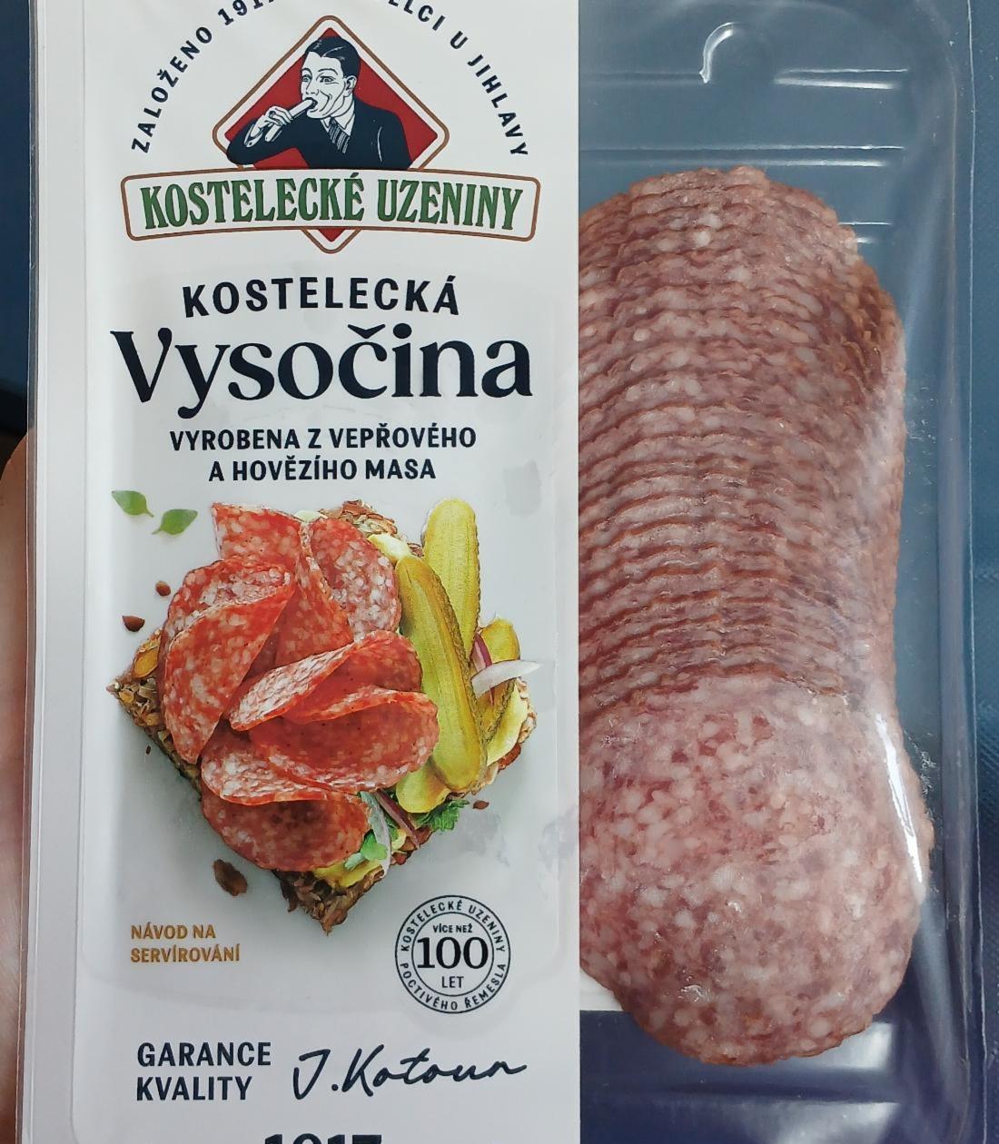 Fotografie - Kostelecká vysočina Kostelecké uzeniny