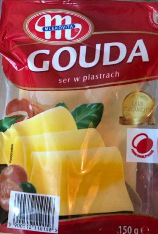 Fotografie - Gouda 45% plastry Mlekovita