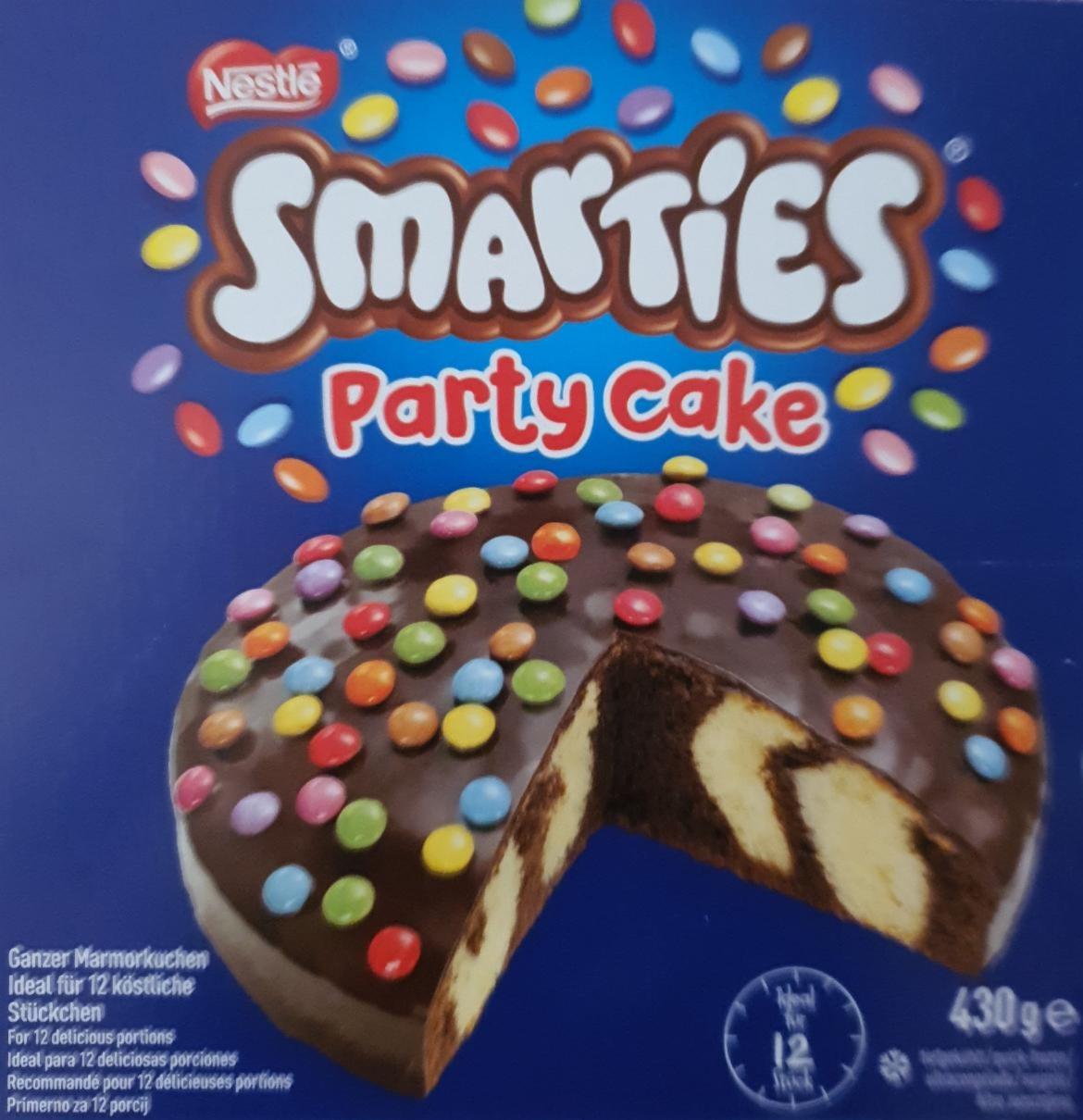 Fotografie - Smarties party cake Nestlé