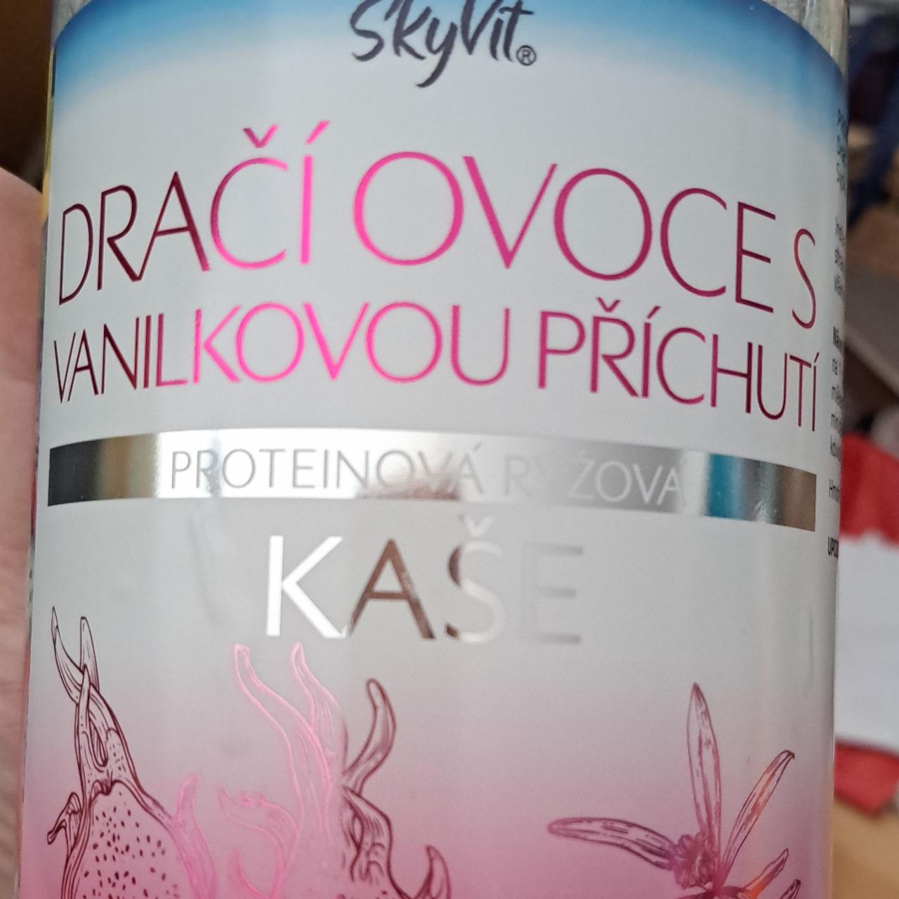 Fotografie - Dračí ovoce s vanilkovou příchutí proteinová rýžová kaše SkyVit