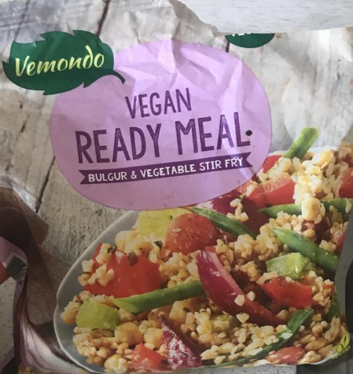 Fotografie - Vegan ready meal Bulgur & vegetable stir fry Vemondo