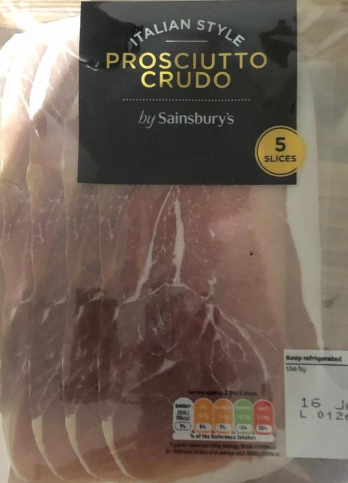 Fotografie - Prosciutto crudo by Sainsburys