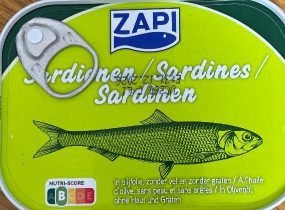 Fotografie - Sardinen Zapi