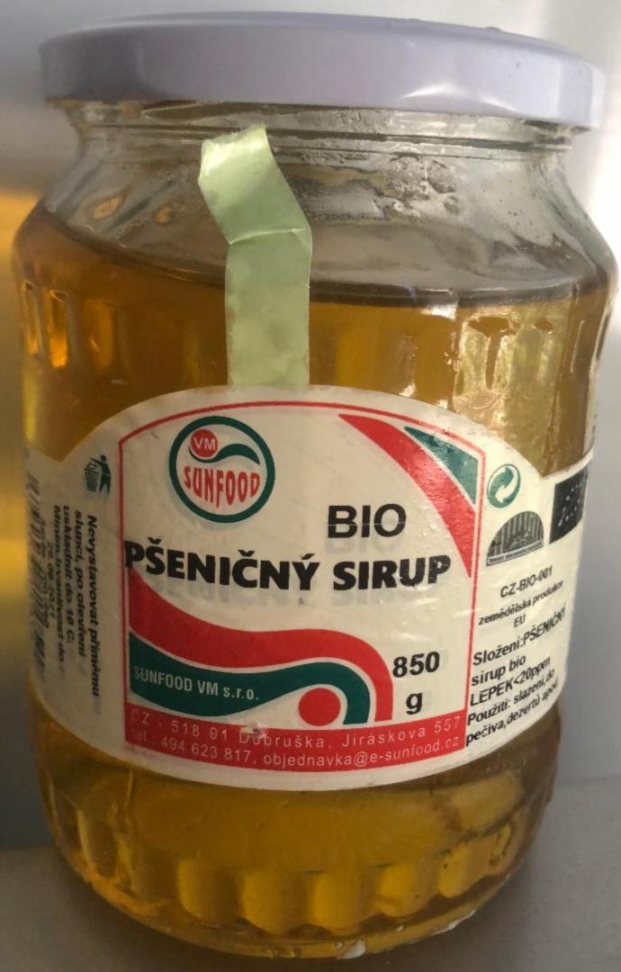 Fotografie - BIO Pšeničný sirup Sunfood