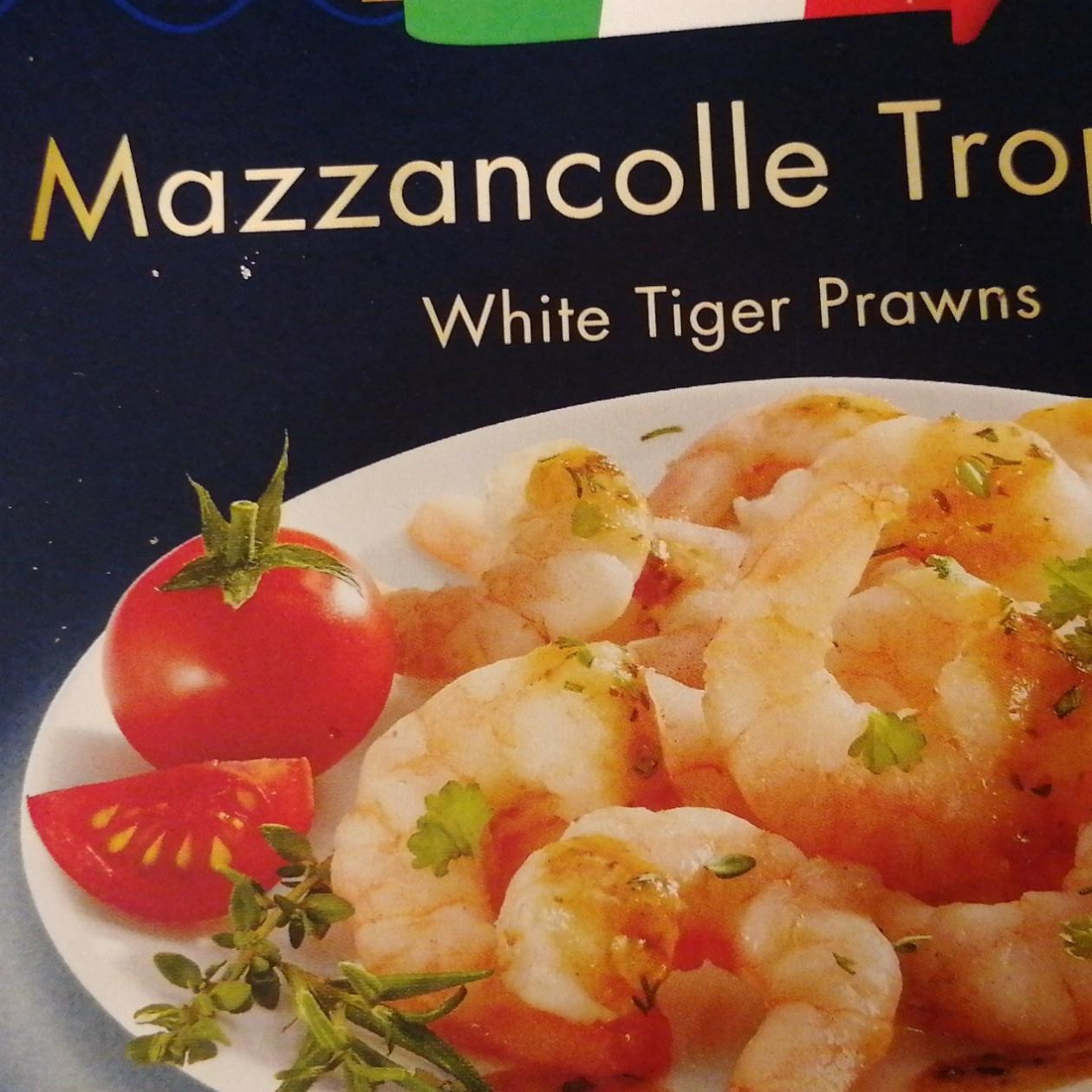 Fotografie - Mazzancolle Tropicali White Tiger Prawns Italiamo