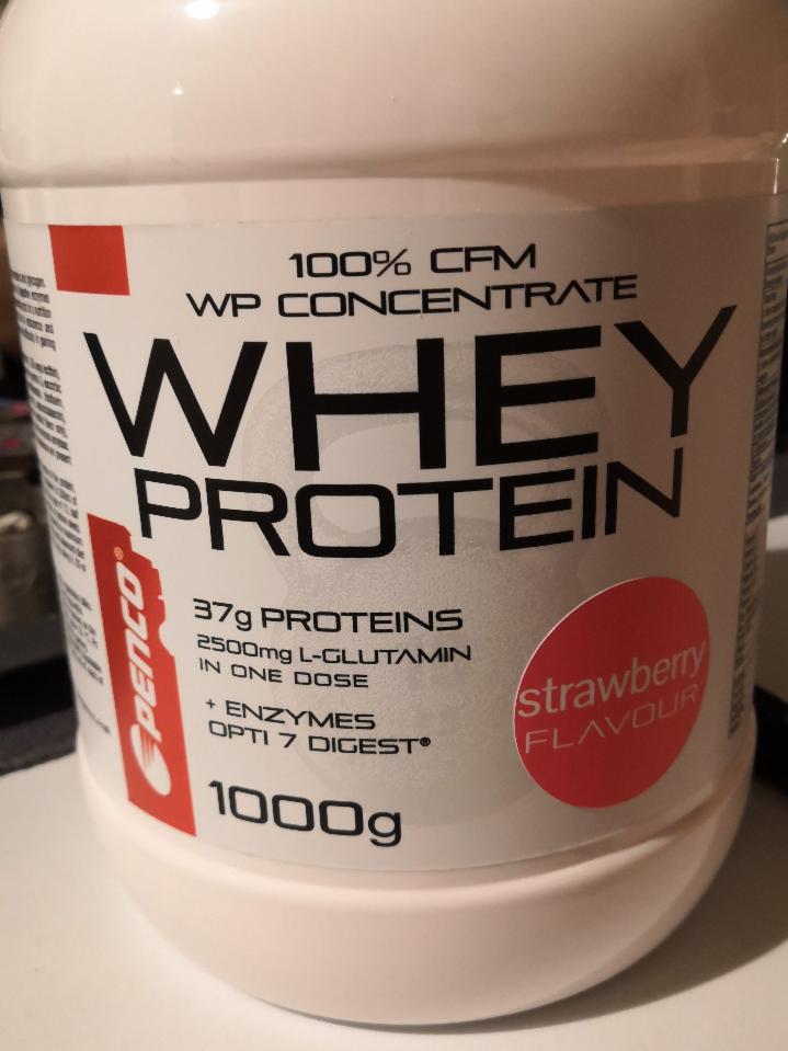 Fotografie - Penco whey protein strawberry flavour