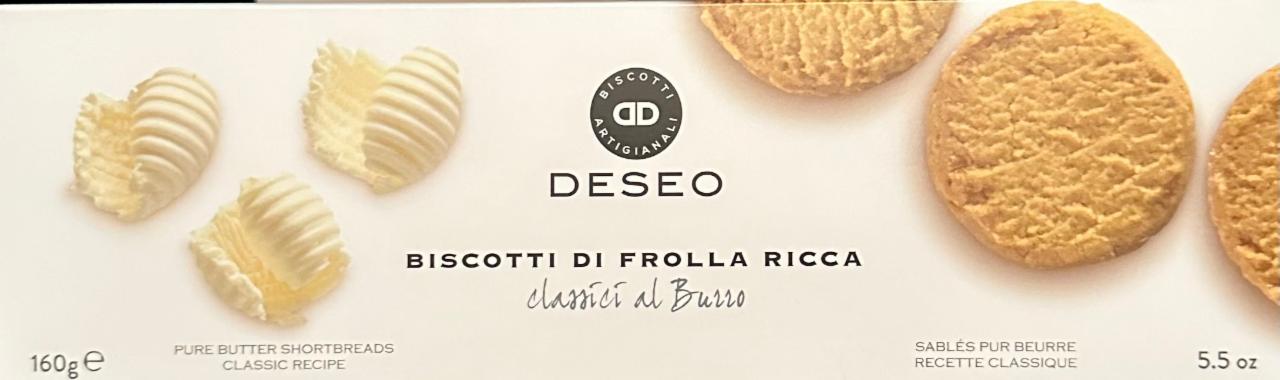 Fotografie - Deseo Biscotti DI Frolla Ricca