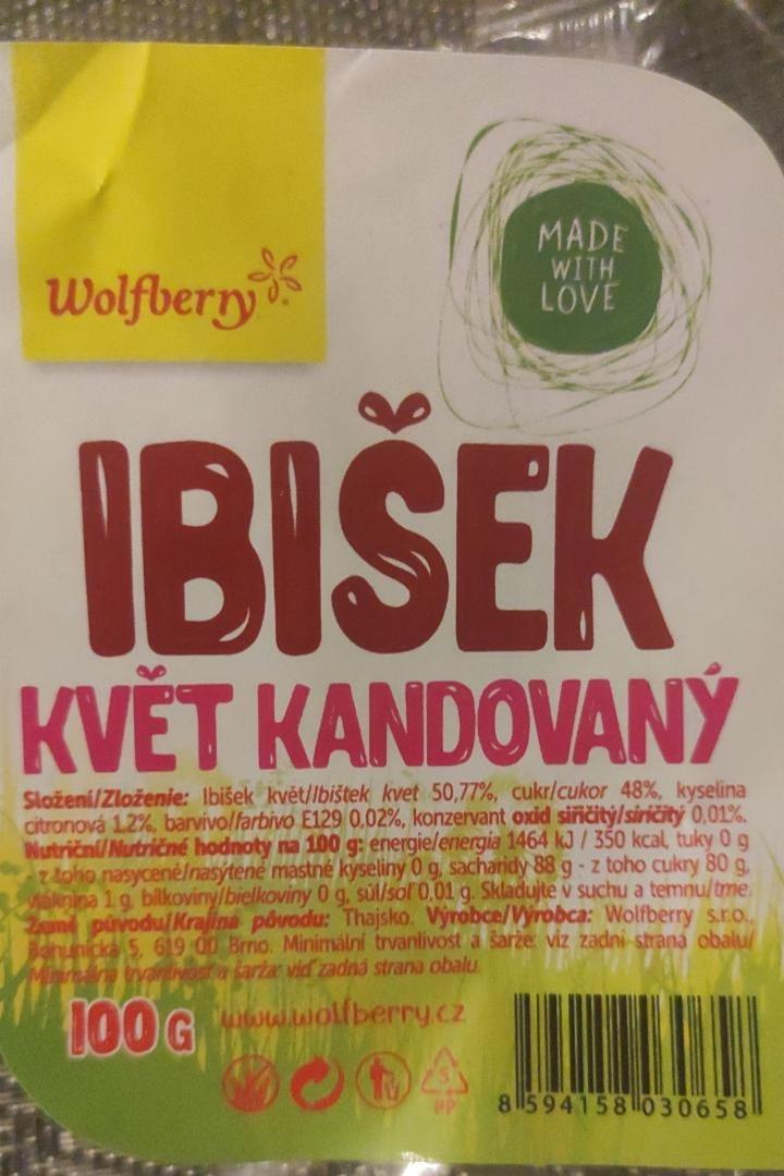 Fotografie - Ibišek květ kandovaný Wolfberry