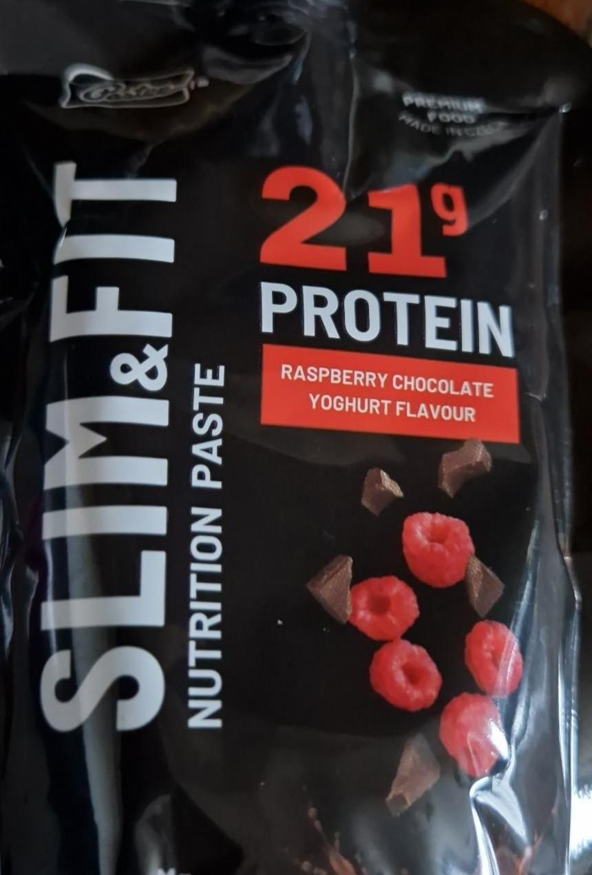 Fotografie - Protein Raspberry chocolate yoghurt flavour Pastee