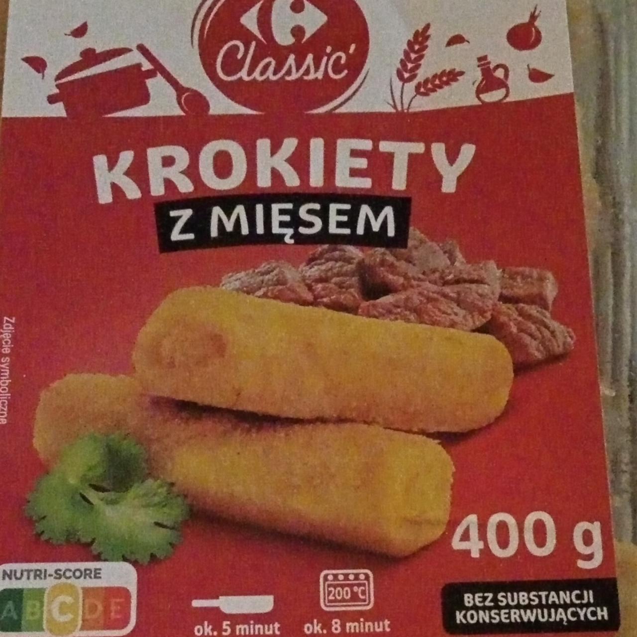 Fotografie - Krokiety z mięsem Carrefour Classic