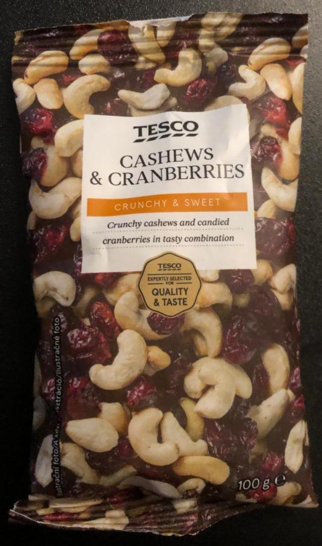 Fotografie - Cashew and cranberries Tesco