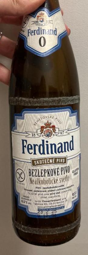 Fotografie - Nealkoholické bezlepkové pivo Ferdinand