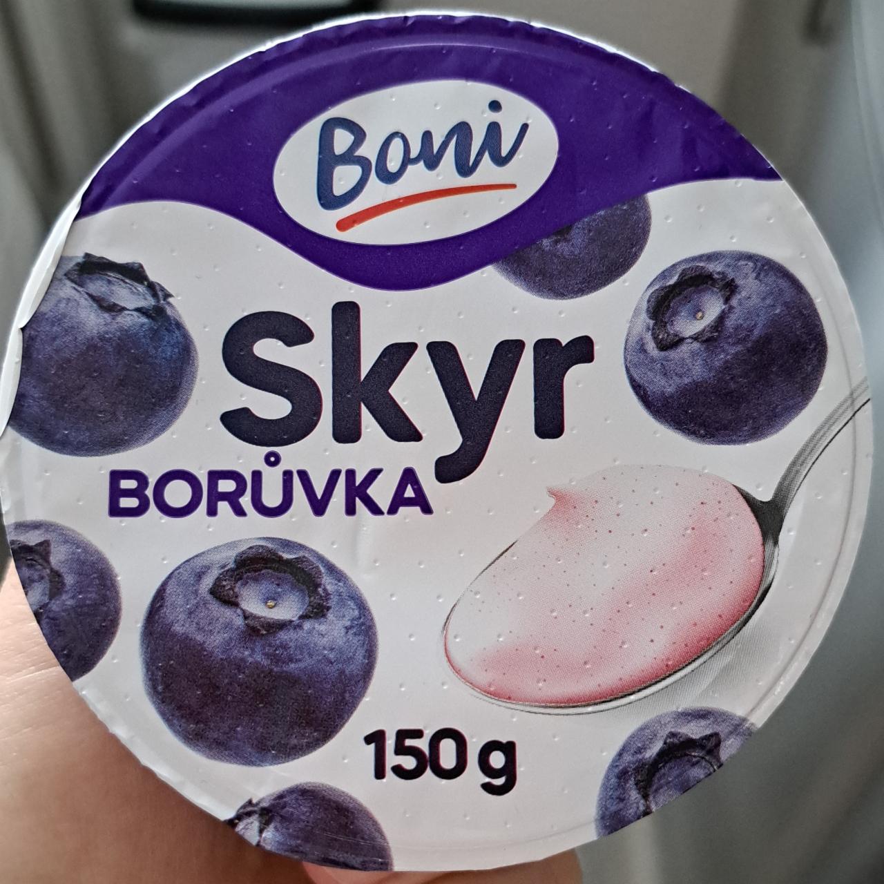 Fotografie - Skyr borůvka Boni