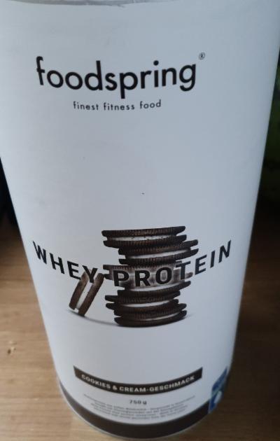 Fotografie - Whey protein Cookies & Cream Foodspring