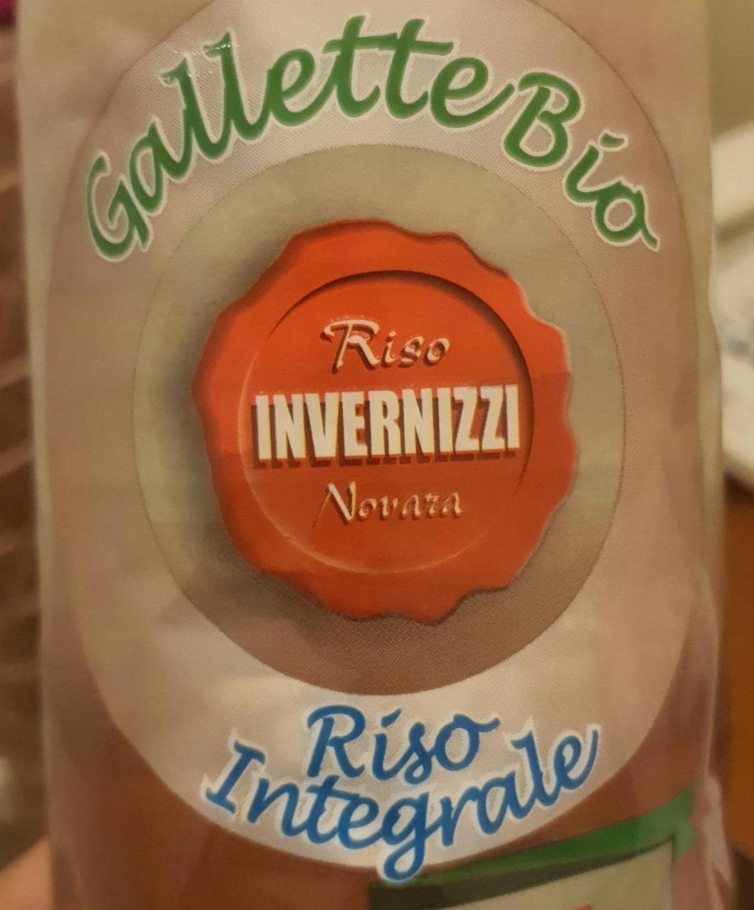 Fotografie - Gallette Bio Riso Integrale Riso Invernizzi